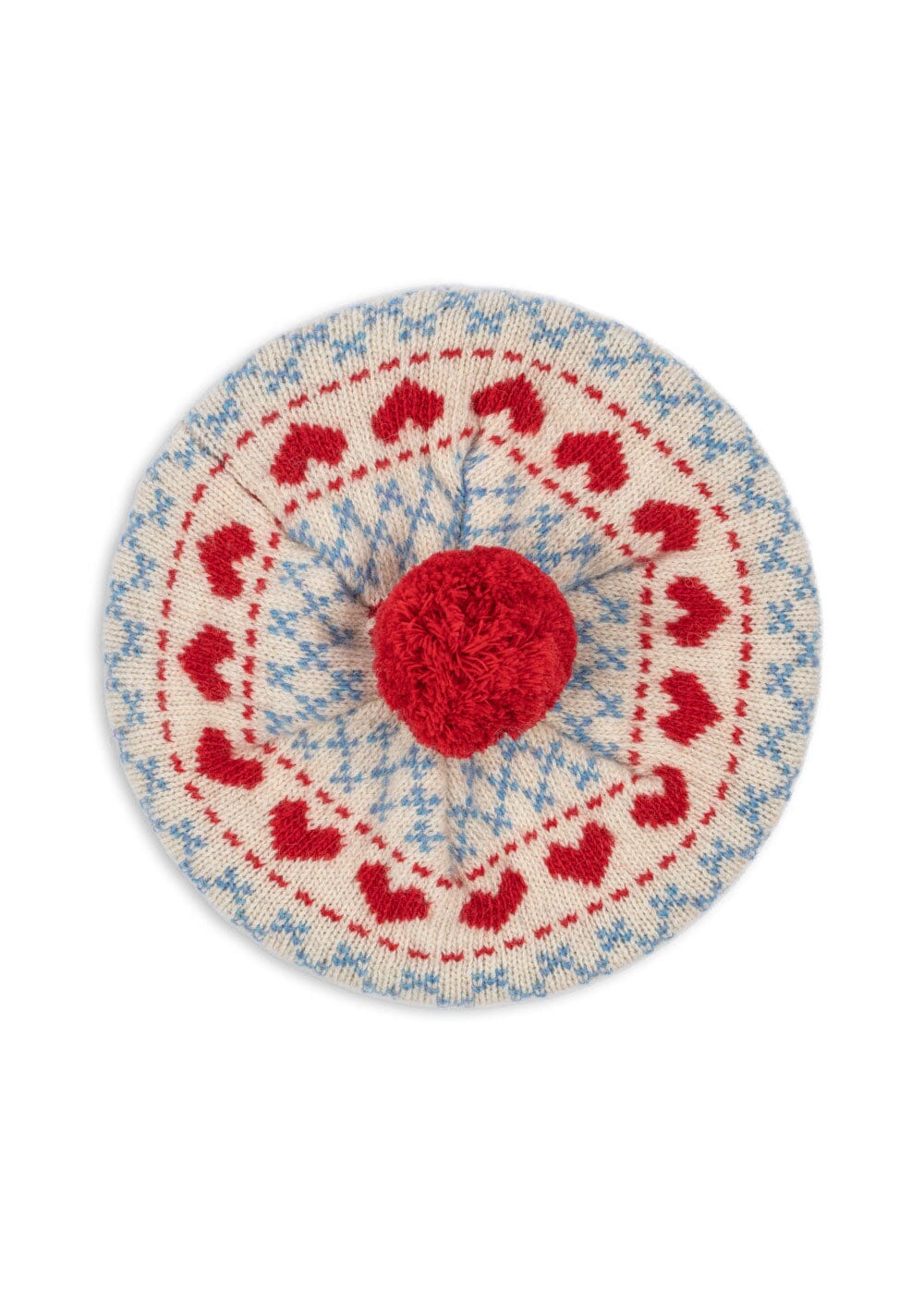 Konges Sløjd - Belou Beret Ks105905 - Heart