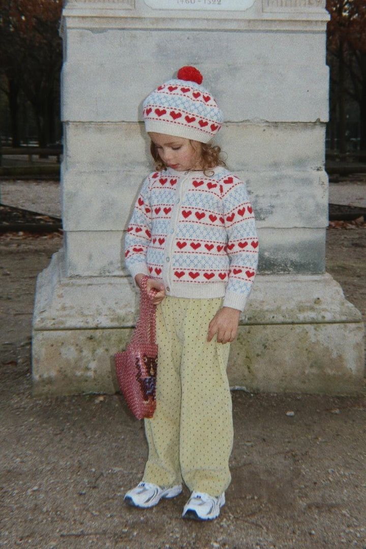 Konges Sløjd - Belou Cardigan Ks105906 - Heart Cardigans 
