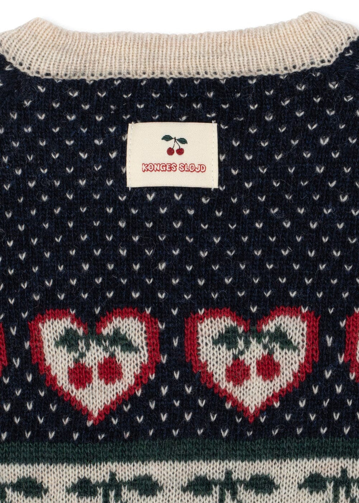 Konges Sløjd - Belou Cardigan Ks106392 - Cherry