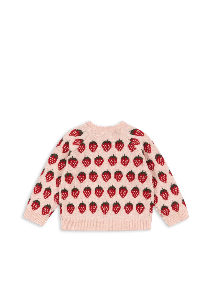 Konges Sløjd - Belou Knit Cardigan Ks104693 - Strawberry Cardigans 