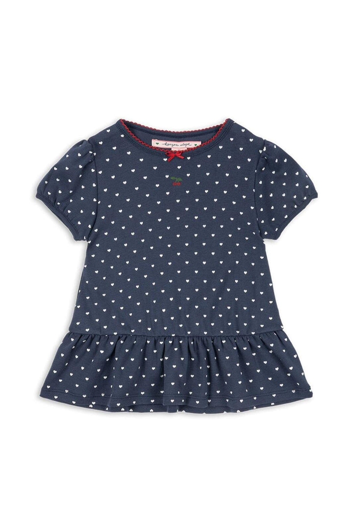 Konges Sløjd - Classic Tee Gots Ks104735 - Heart Blues T-shirts 