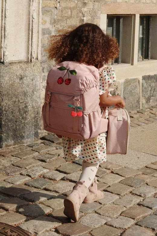Konges Sløjd - Clover Schoolbag Ks103457 - Mahogany Rose