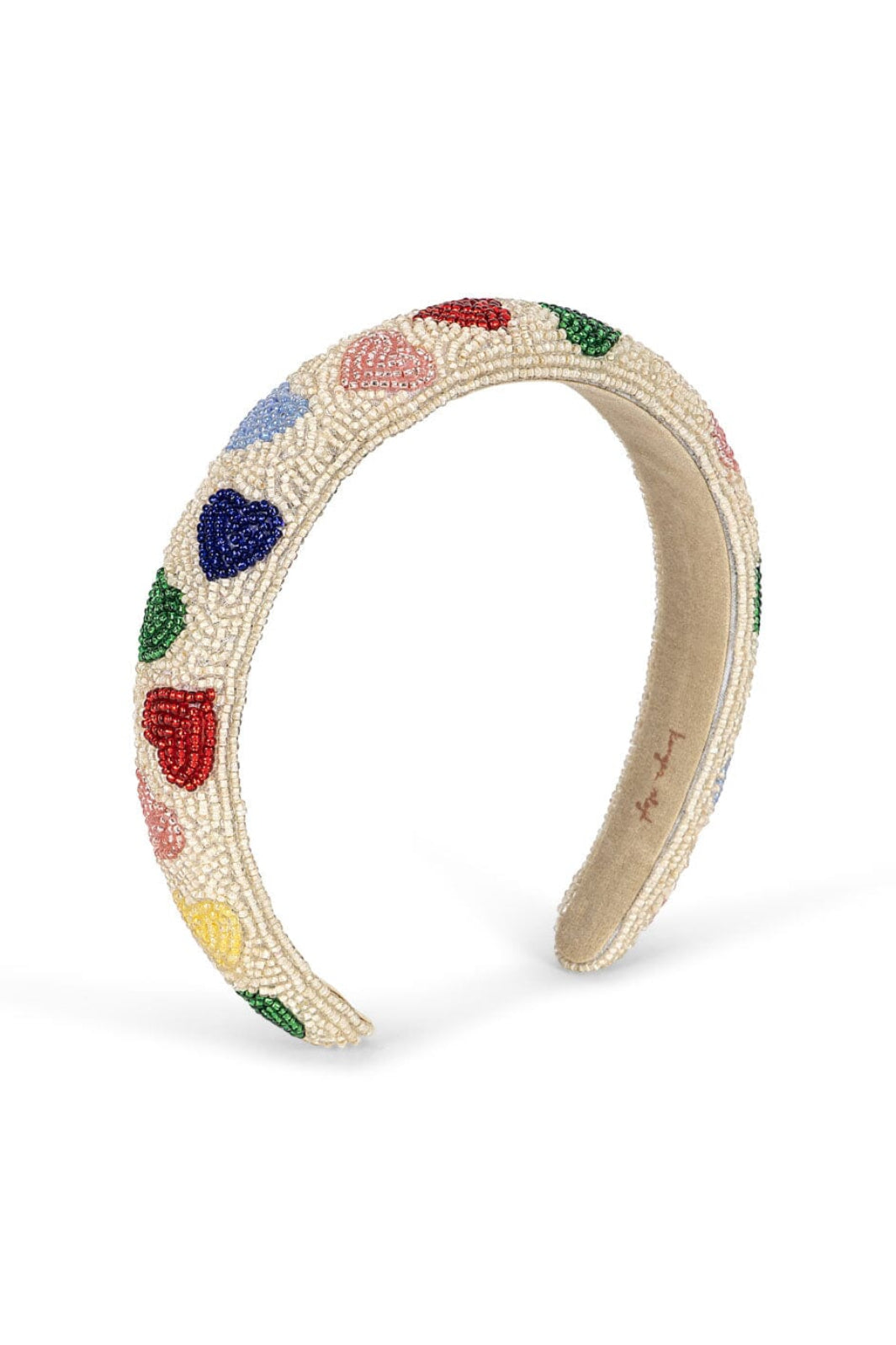 Konges Sløjd - Coeur Beaded Hairbrace Ks105950 - Coeur Coloré