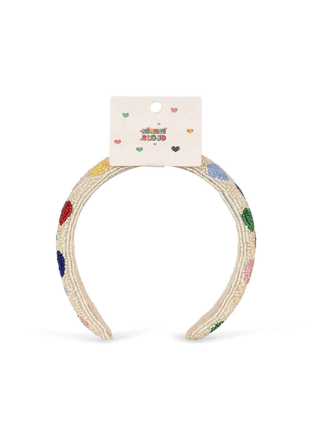 Konges Sløjd - Coeur Beaded Hairbrace Ks105950 - Coeur Coloré