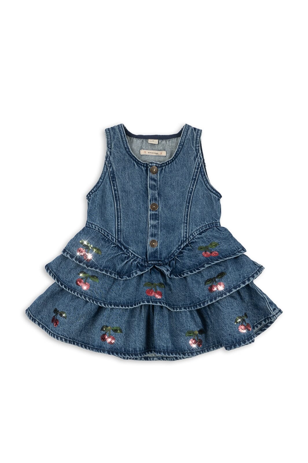 Konges Sløjd - Elba Dress Gots Ks104392 - Denim Blue Kjoler 