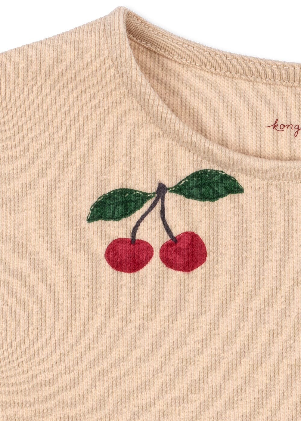 Konges Sløjd - Ella Ls Tee Gots Ks105983 - Ma Grande Cerise