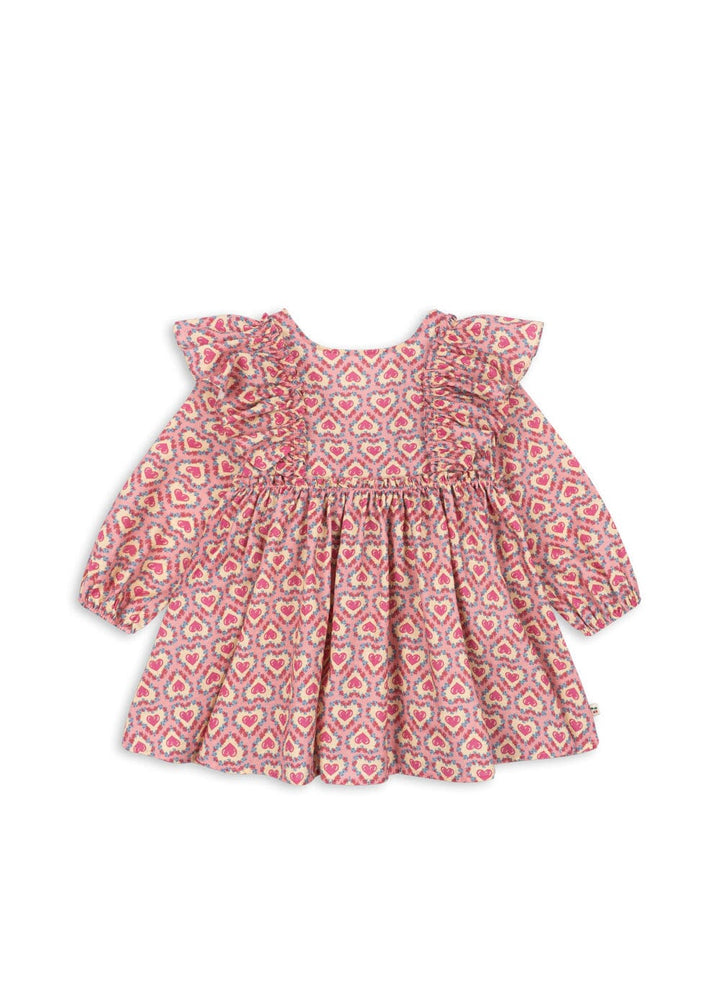 Konges Sløjd - Evia Ls Bow Dress Gots Ks105988 - Felice Rose