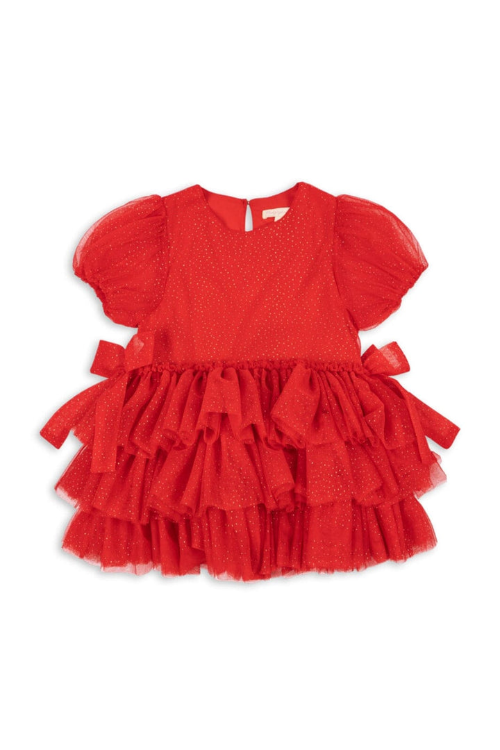 Konges Sløjd - Fay Dress Grs Ks104296 - Barbados Cherry Kjoler 