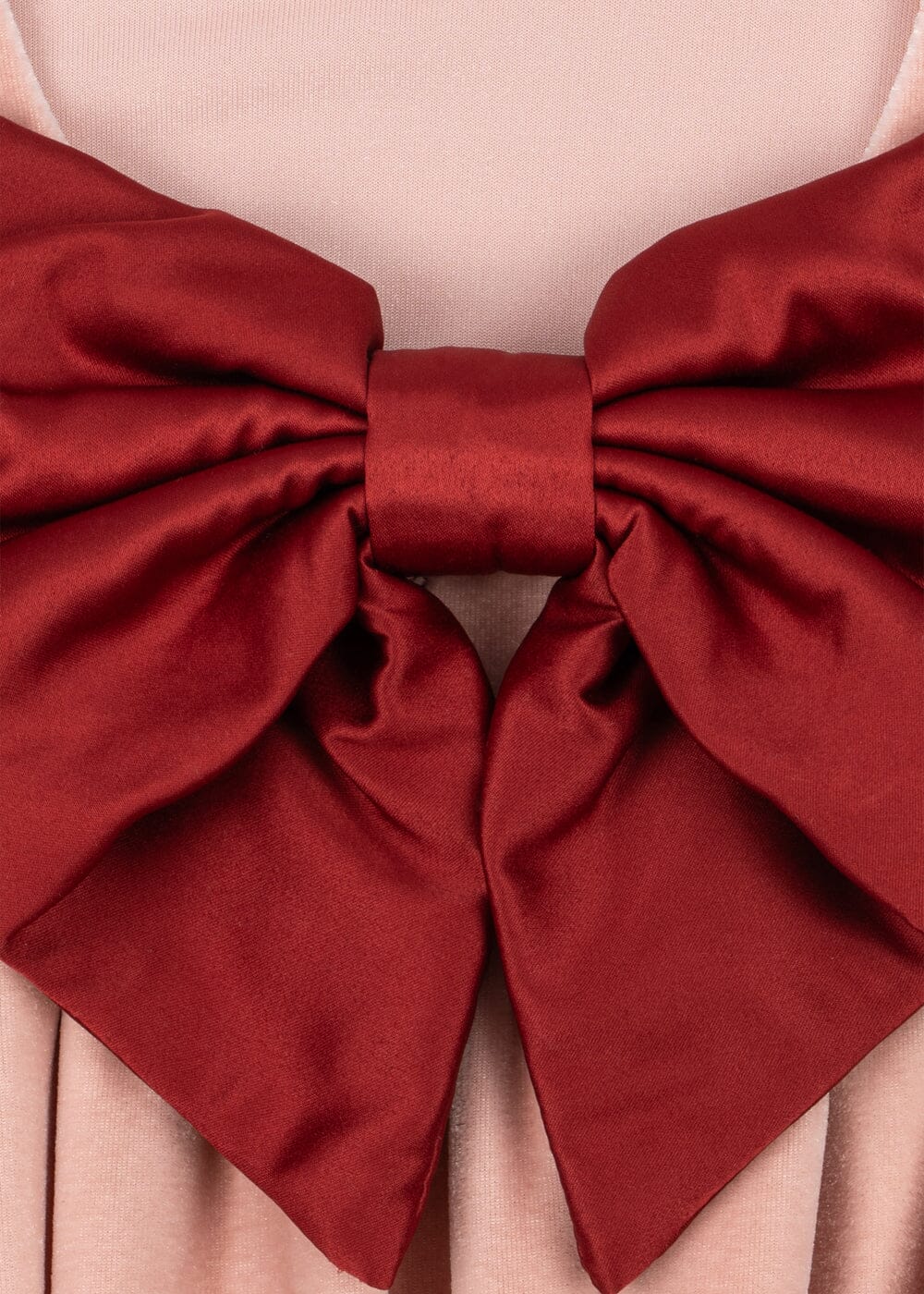 Konges Sløjd - Gia Bow Dress Grs Ks106478 - Mellow Rose Kjoler 