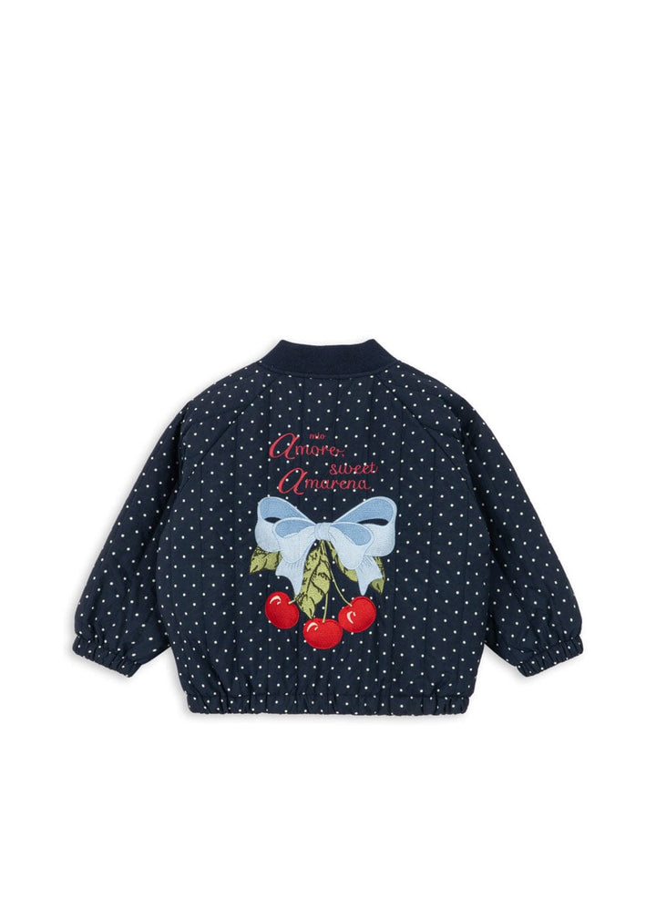 Konges Sløjd - Juno Printed Dot Bomber Jacket Ks106052 - Dot Nuit Petite