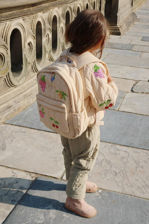 Konges Sløjd - Juno Quilted Sequin Backpack Midi Ks103554 - Frappé