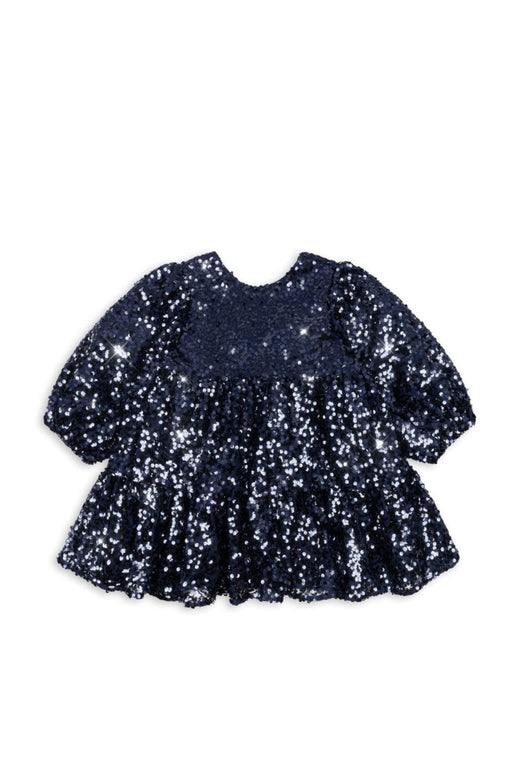 Konges Sløjd - Lila Sequins Bow Dress Ks106100 - Total Eclipse
