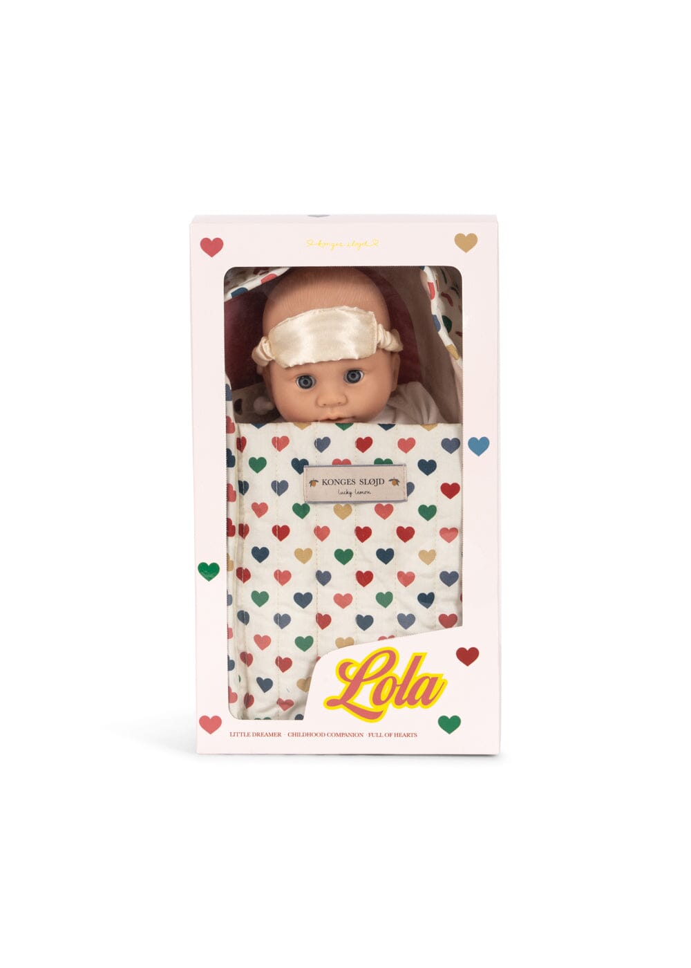 Konges Sløjd - Lola Baby Doll Set Ks106375 - Coeur Coloré