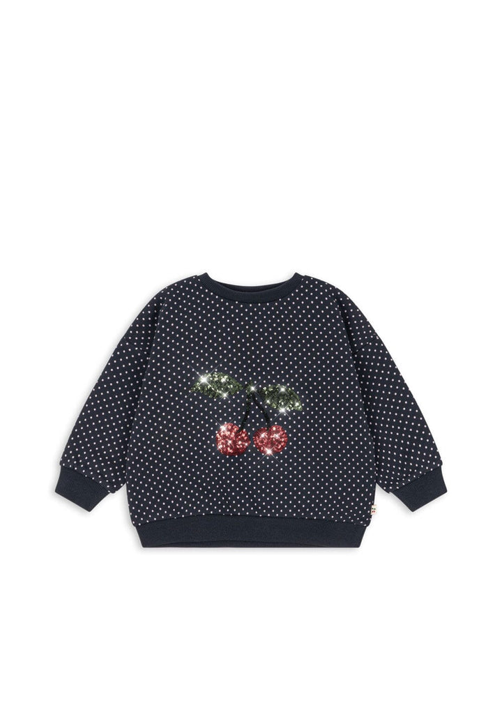 Konges Sløjd - Lou Dot Sequin Sweat Shirt Gots Ks106113 - Dot Tout Petite