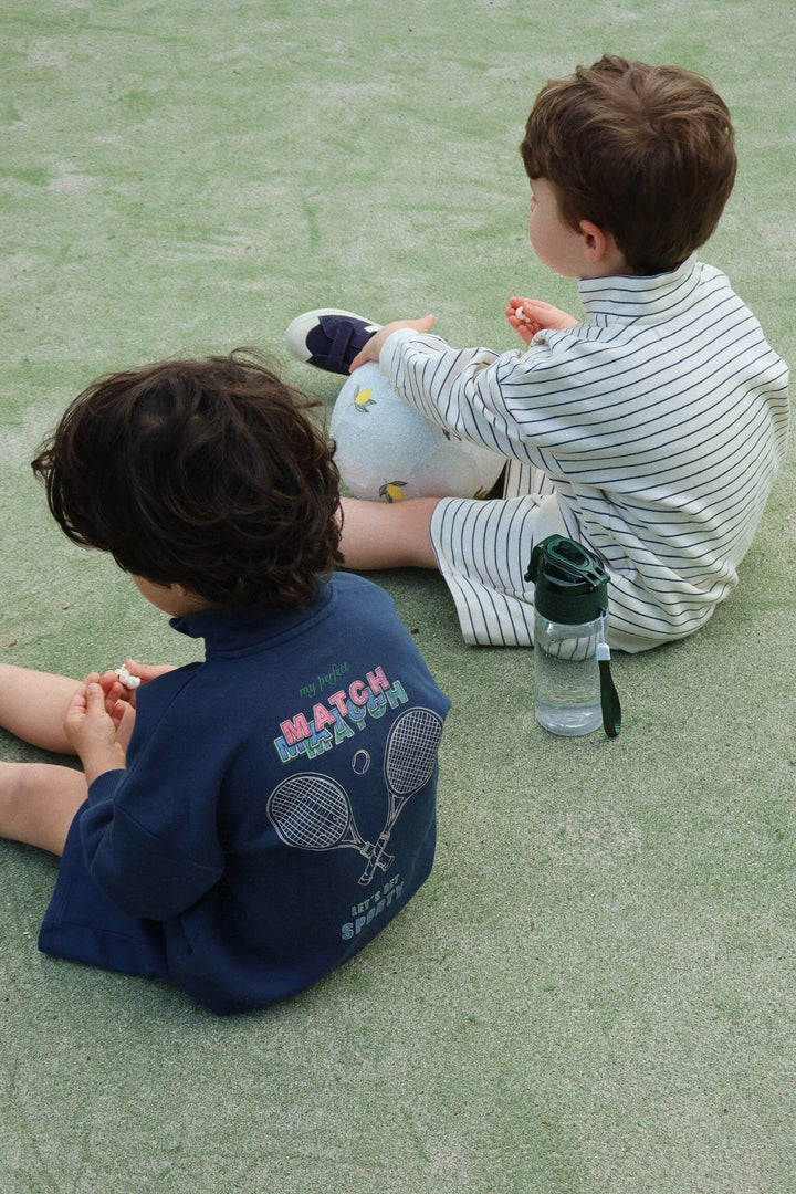 Konges Sløjd - Lou Half Zip Sweat Ocs Ks104939 - Spellbound Bluser 