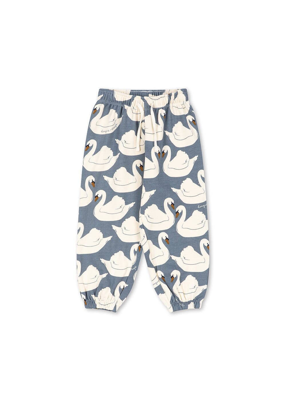 Konges Sløjd - Loupy Print Sweat Pants Gots Ks106115 - Swan