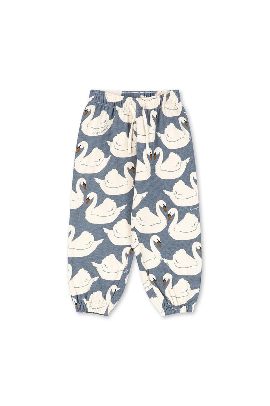 Konges Sløjd - Loupy Print Sweat Pants Gots Ks106115 - Swan
