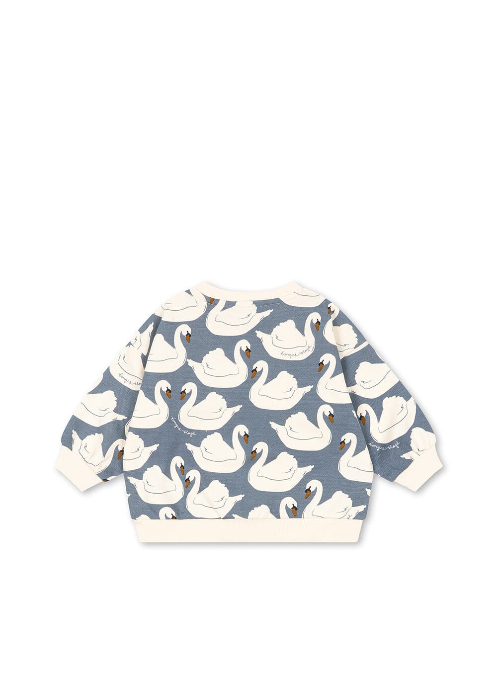 Konges Sløjd - Loupy Print Sweat Shirt Gots Ks106116 - Swan
