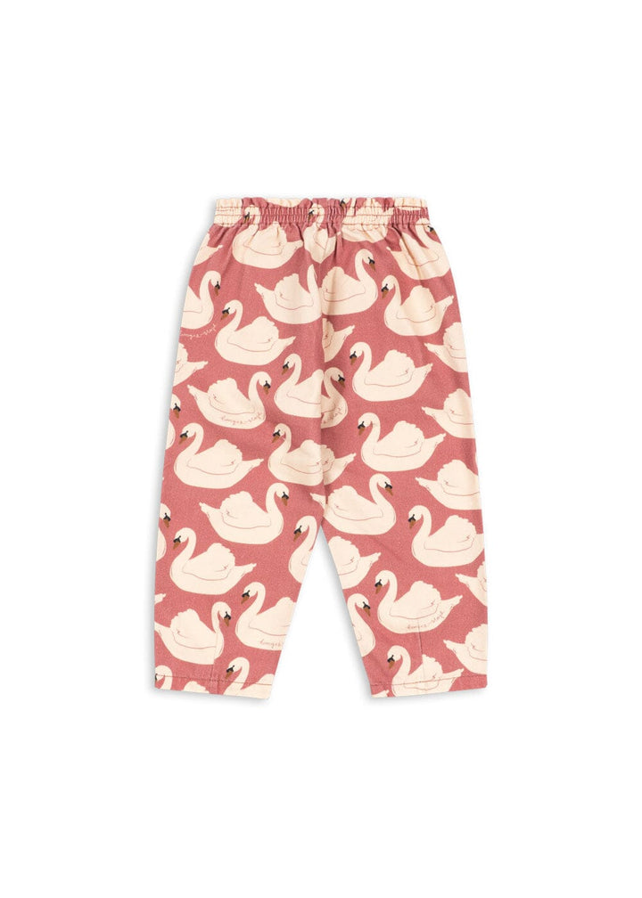 Konges Sløjd - Magot Frill Pants Gots Ks106129 - Swan Rose