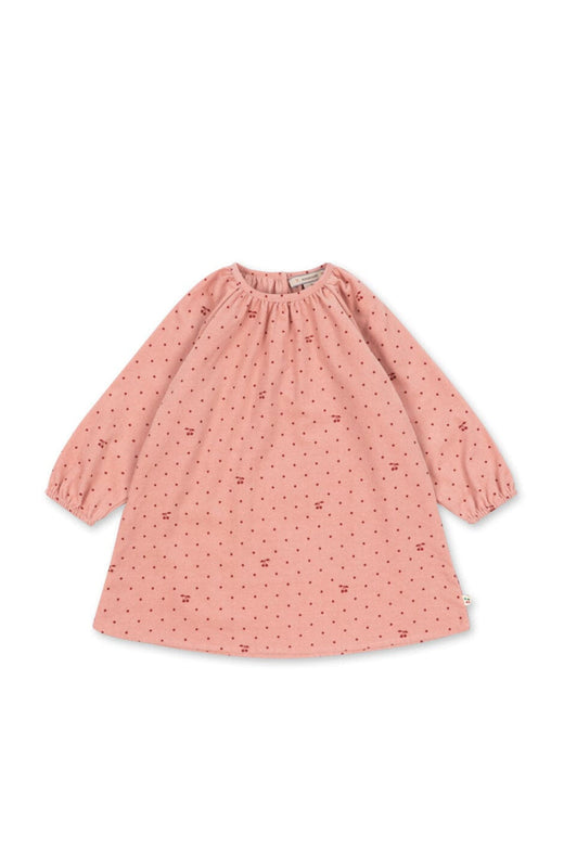 Konges Sløjd - Marlo Dress Gots Ks106146 - Cherry Dot Scarlet