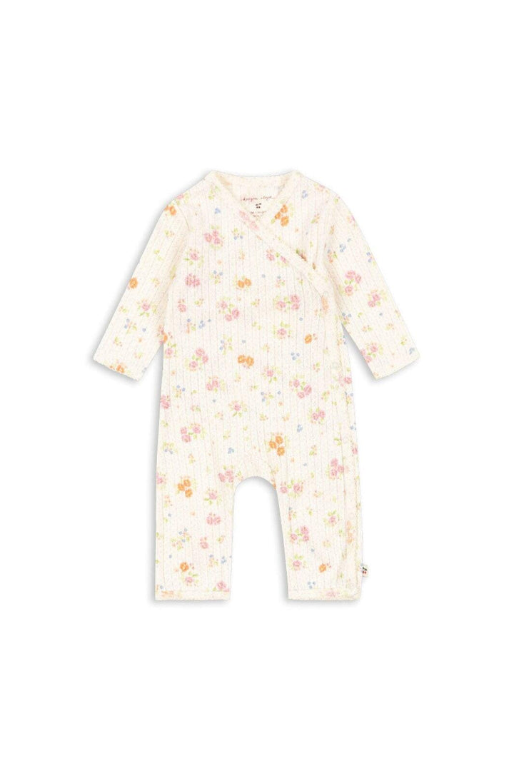 Konges Sløjd - Minnie Newborn Onesie Gots Ks105004 - Nonoka Bodystockings 
