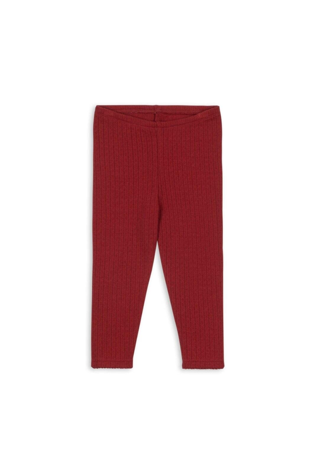 Konges Sløjd - Minnie Pants Gots Ks104378 - Red Dahlia Bukser 