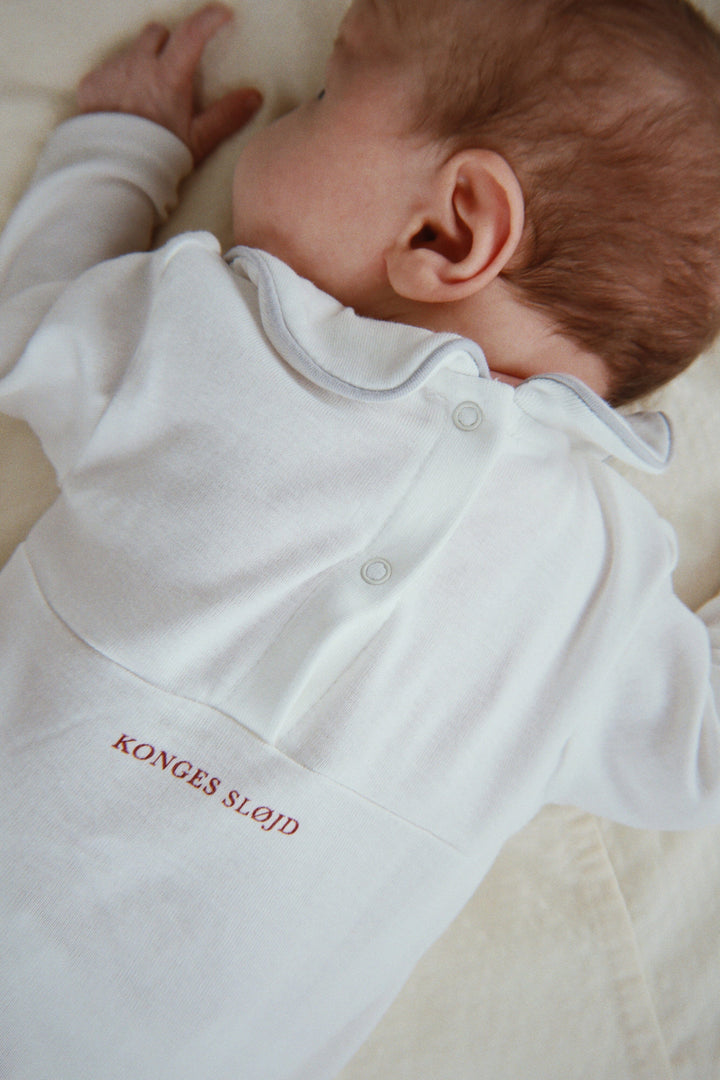 Konges Sløjd - My First Christmas Onesie Gots Ks107961 - Optic White Bodystockings 