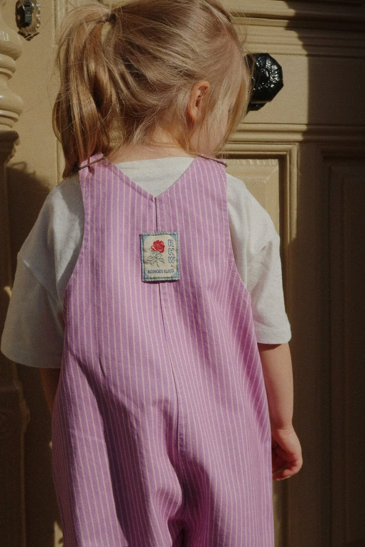 Konges Sløjd - Rhw X Ks Lettre Overalls Gots Ks103610 - Stripe Lupino