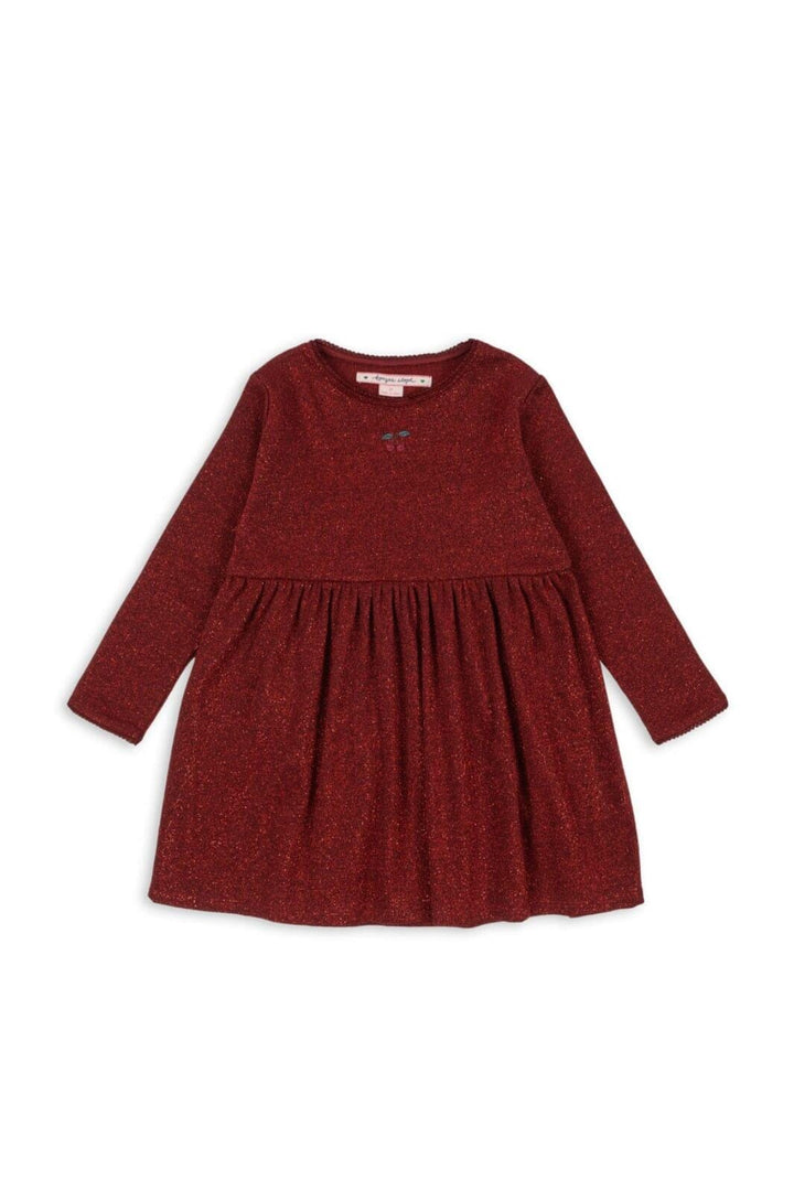 Konges Sløjd - Roli Dress Ks104415 - Red Dahlia Kjoler 