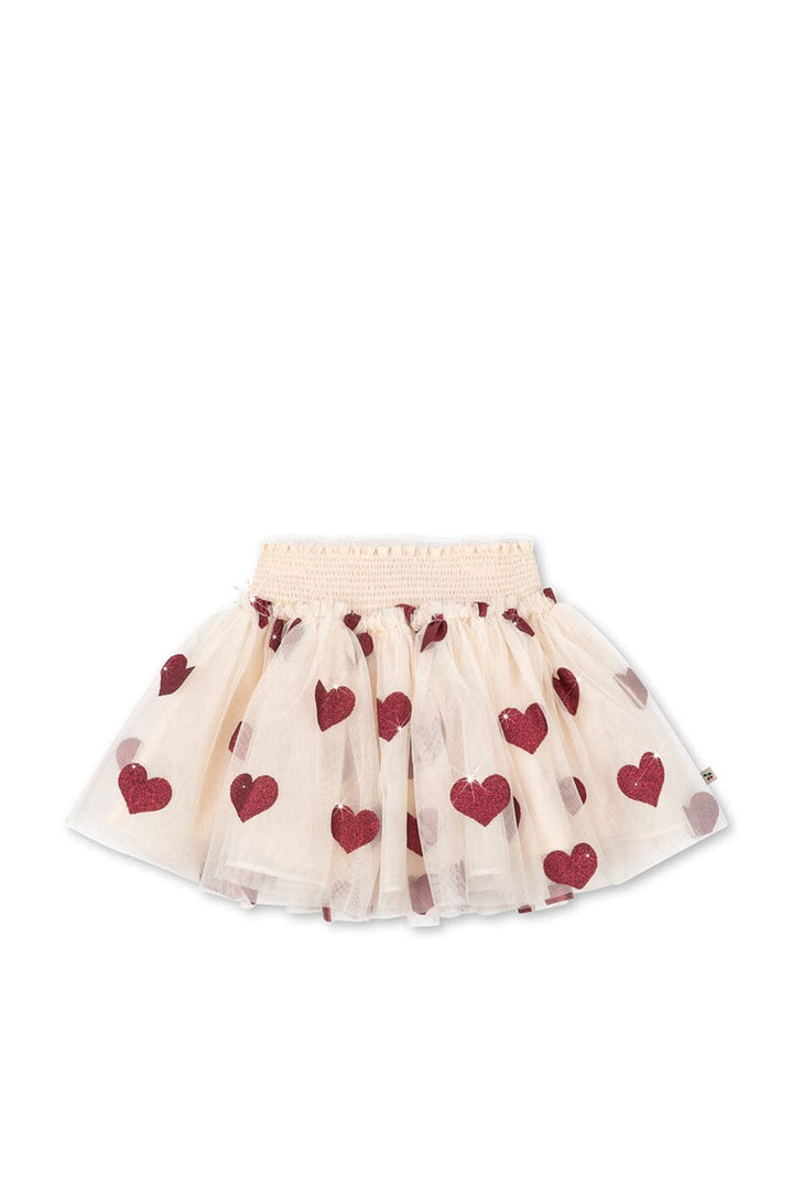 Konges Sløjd - Tullie Smock Skirt Grs Ks106302 - Coeur Glitter