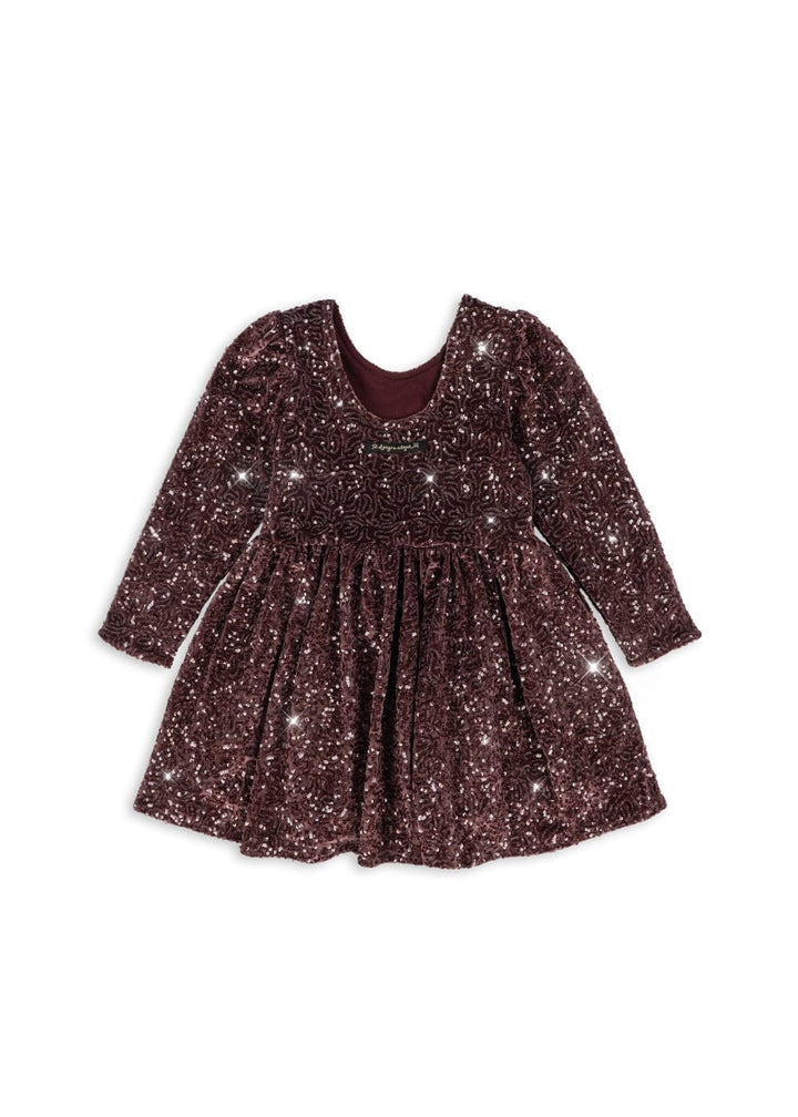 Konges Sløjd - Viola Dress Ks106646 - Decadent Chocolate