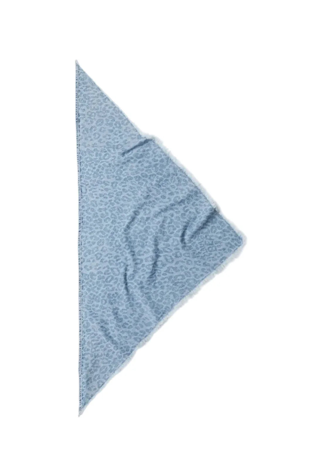 Lala Berlin - Triangle Toni 10021214 - Washed Blue Leo Tørklæder 