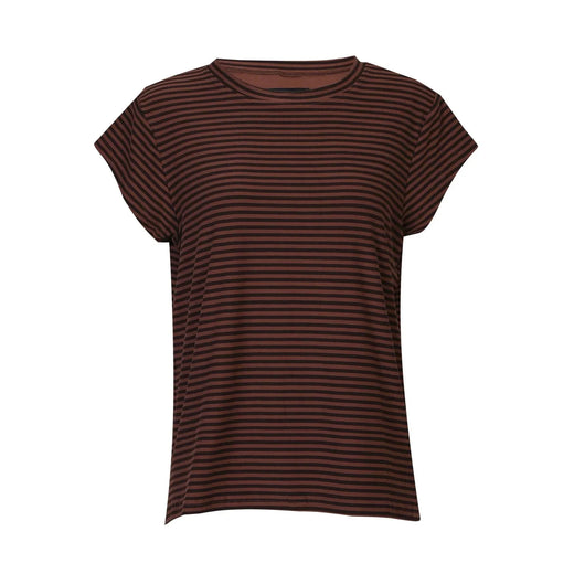 Liberte - Alma-U-Tshirt 9581 - Espresso Stripe T-shirts 