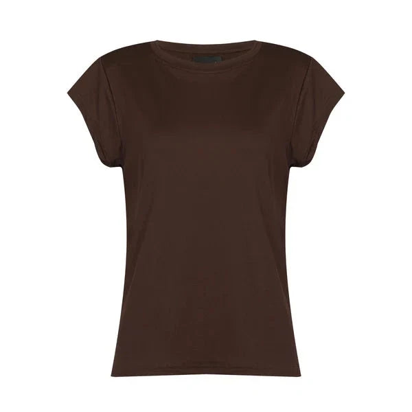 Liberte - Alma-U-Tshirt 9581 - Espresso T-shirts 