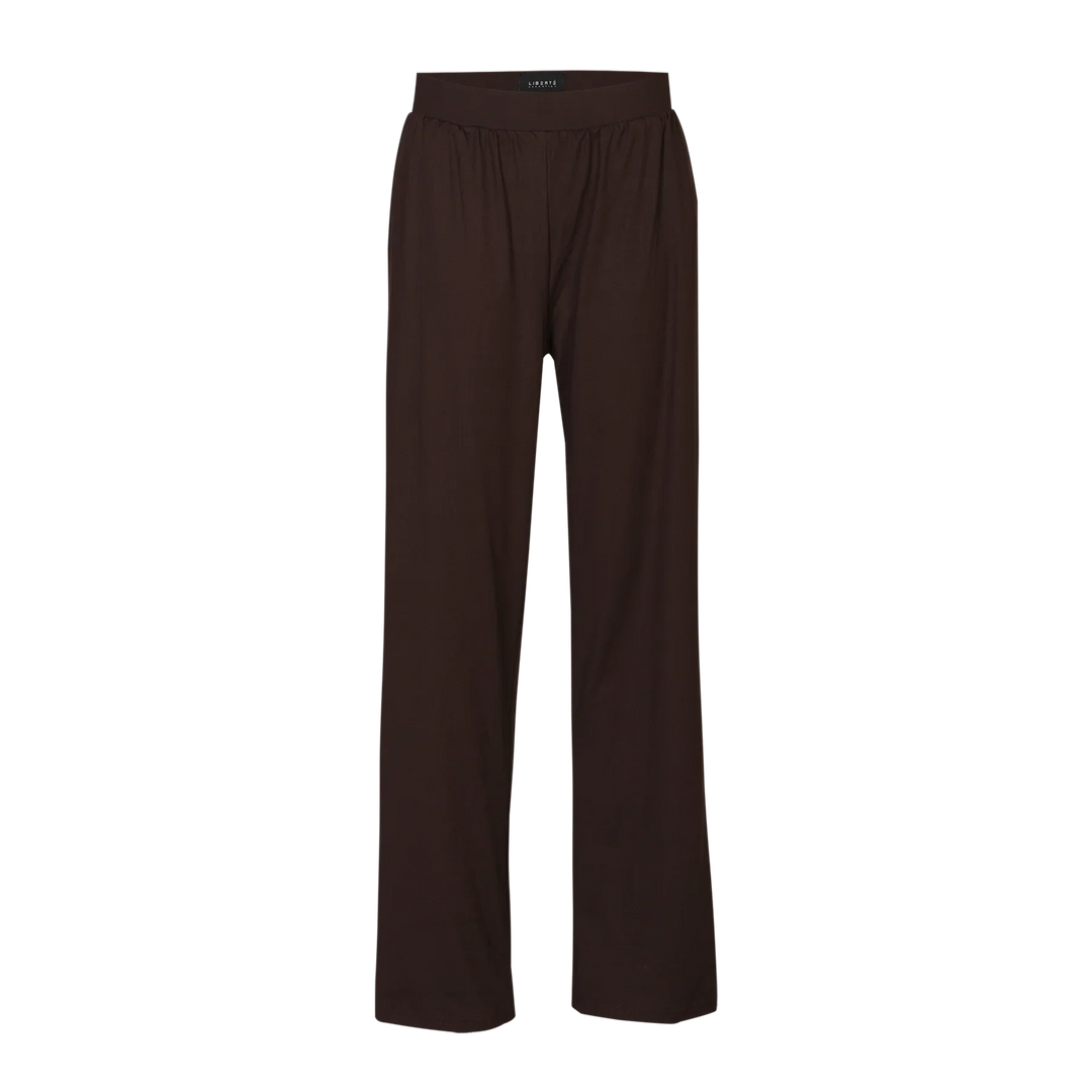 Liberte - Alma-Wide Pants 9564 - Espresso Bukser 