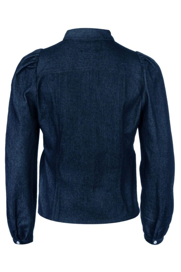 Liberte - Asta-Ls-Shirt - Dark Blue Denim Skjorter 
