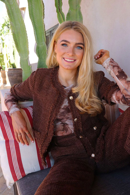 Liberte - Coco Ss Jakcet 22182 - Mocca Blazere 