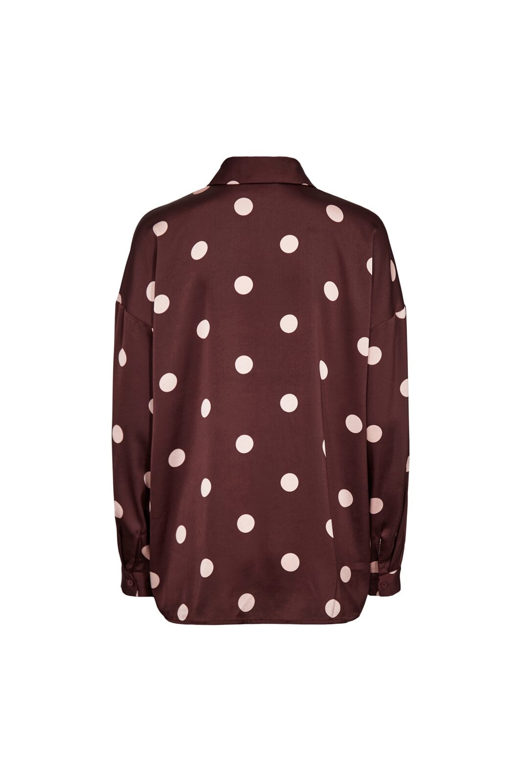 Liberte - Dotti Ls Shirt 22349 - Plum Rose Big Dot
