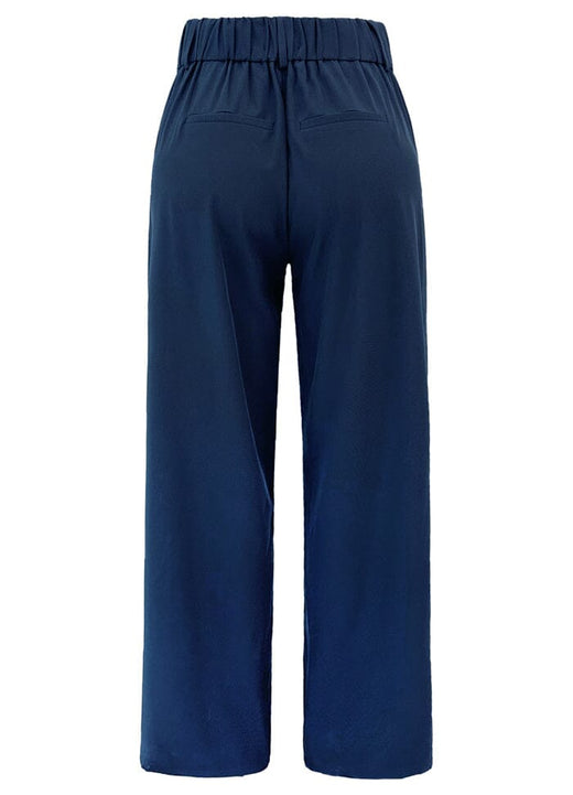Liberte - Frede Wide Pants 22257 - Navy Bukser 