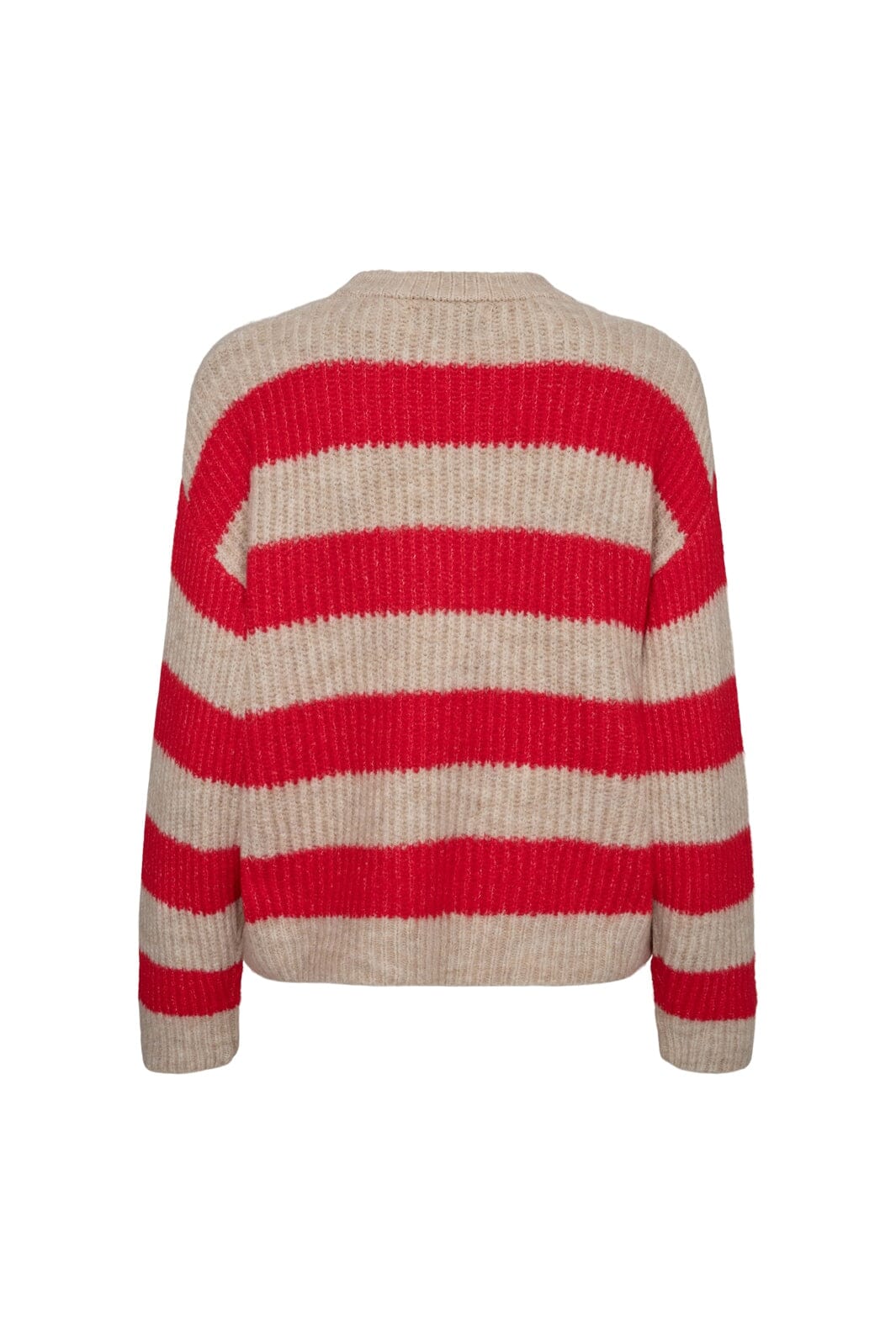 Liberte - Fro-Pullover 21602 - Flamingo Red Creme Stripe