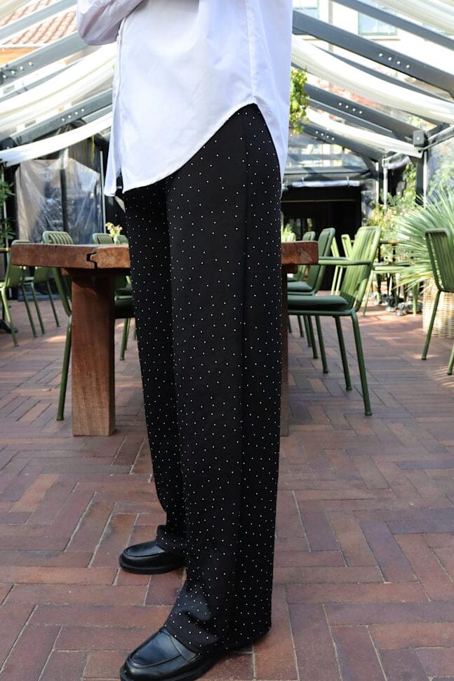 Liberte - Henne Wide Pants 21581 - Black Diamond Bukser 
