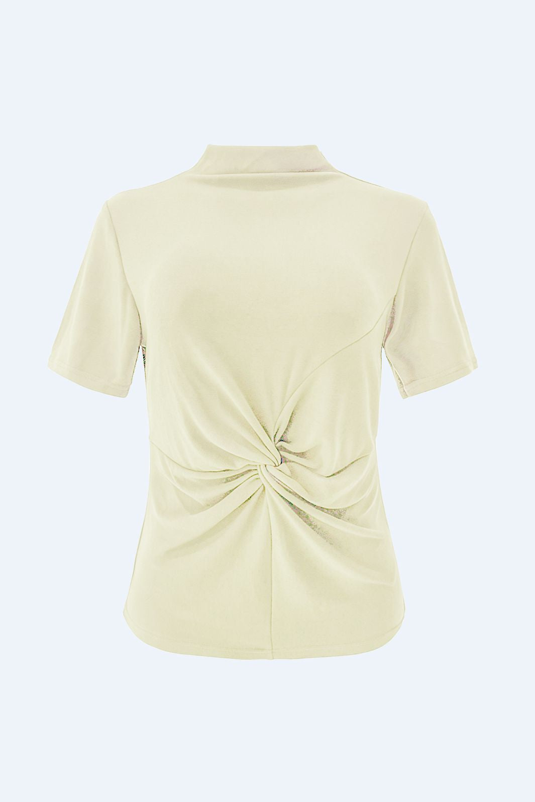 Liberte - Lise Ss Twist Top 22484 - Creme