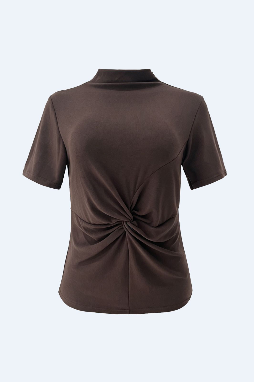Liberte - Lise Ss Twist Top 22484 - Dark Brown