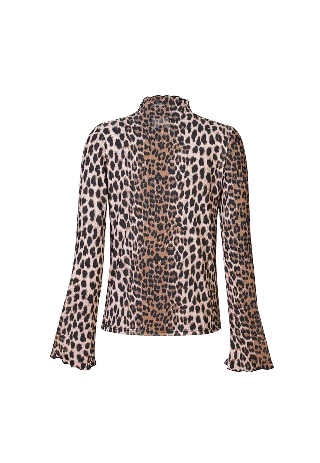 Liberte - Mesh Ls Trompet Top 22486 - Lux Leo Toppe 