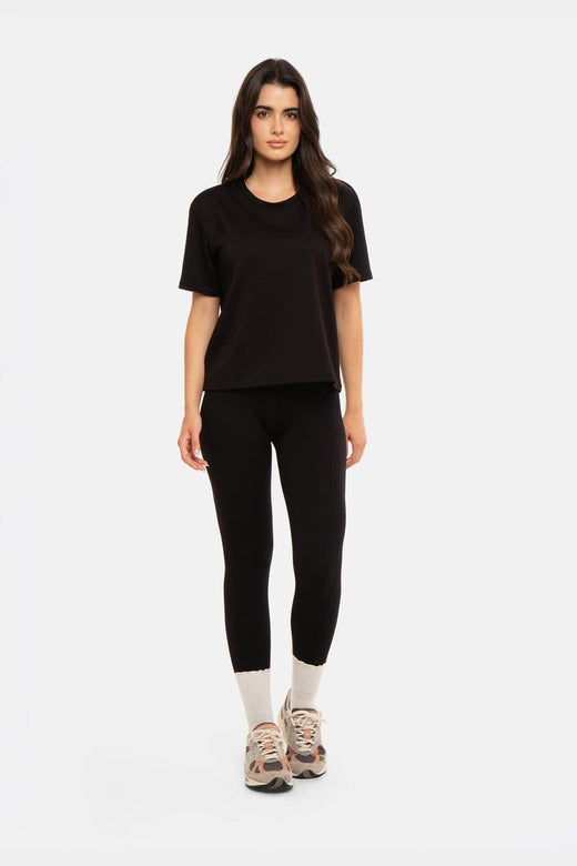 Liberte - Ninna-Rib-Legging 1015 - Black