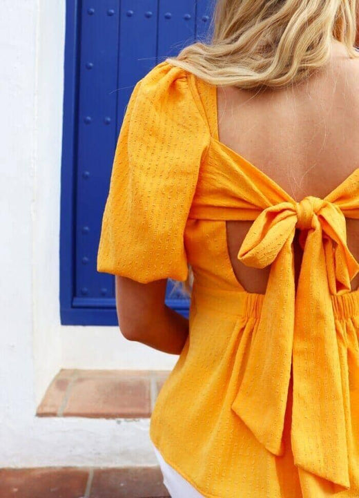 Liberte - Pi-Ss-Blouse - Orange Bluser 
