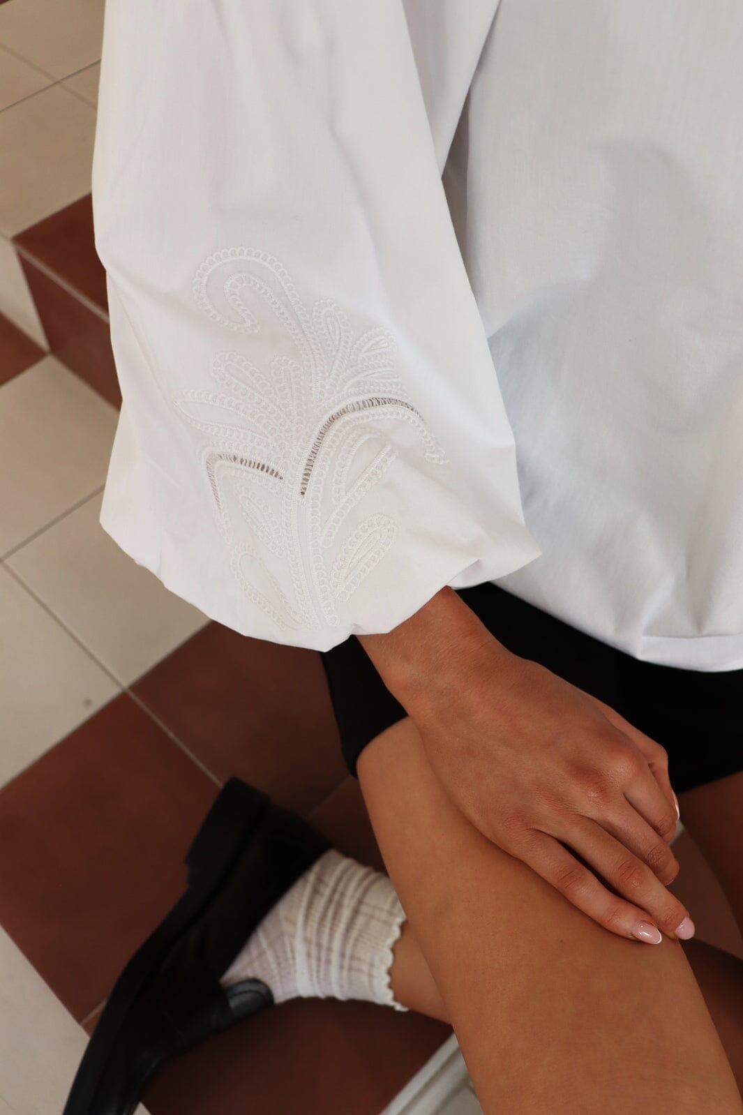 Liberte - Rikke Balloon Blouse 22410 - White