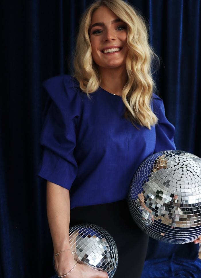 Liberte - Winnie Blouse 22140 - Electric Blue Bluser 