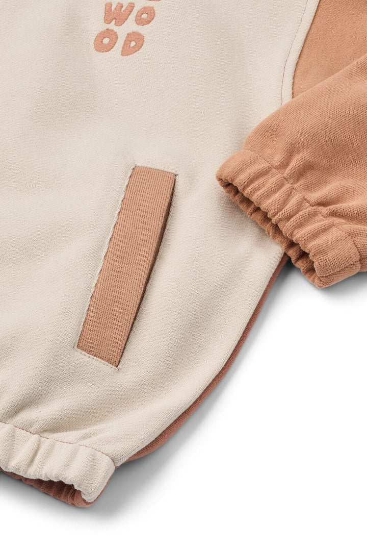 Liewood - Cassius Zip-up Sweatshirt LW20080 - Tuscany rose multi mix