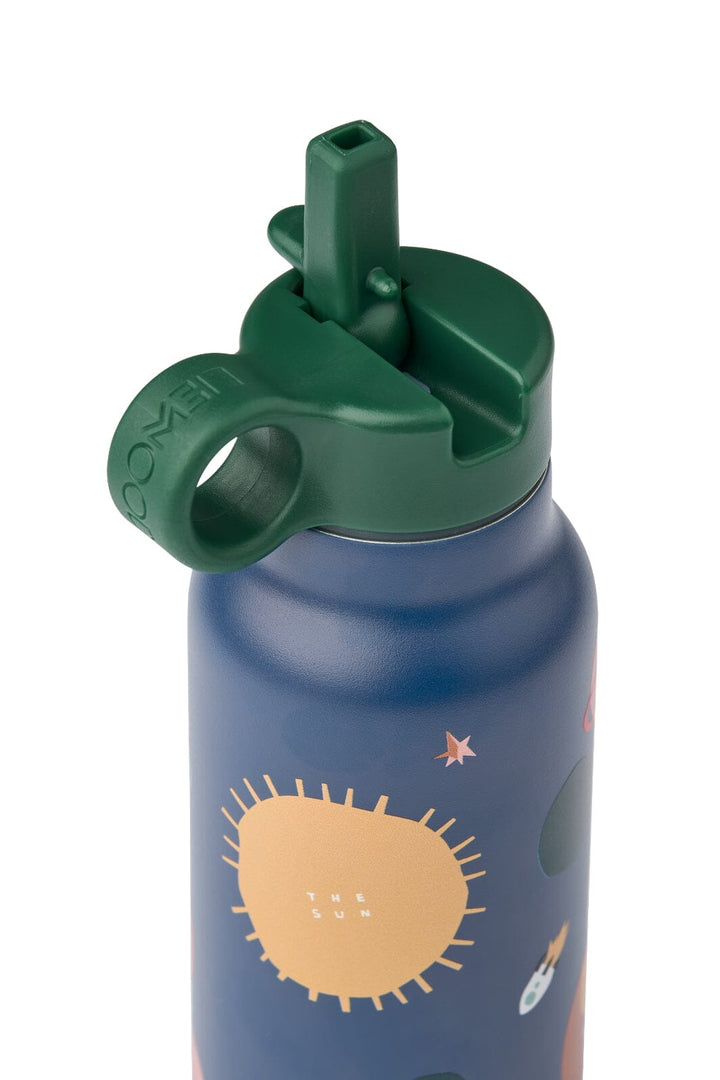 Liewood - Falk Water Bottle 350 ml LW19617 - Universe / Classic navy